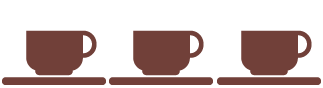Dépanneur de bonheur, action avec des cafés